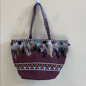 Angedanlia vegan shoulder tote bag.